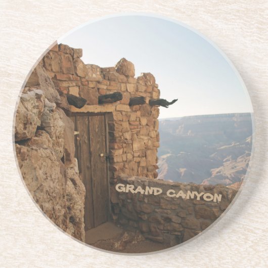 Grand Canyon Room W View Sand Stone Untersetzer (Vorne)