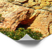 Grand Canyon rote Gesteinsschichten Poster (Ecke)
