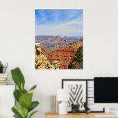 Grand Canyon rote Gesteinsschichten Poster (Heimbüro)