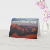 Grand Canyon Schöne Landschaft Birthday