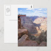 Grand Canyon / Skywalk Postkarte (Vorne/Hinten)