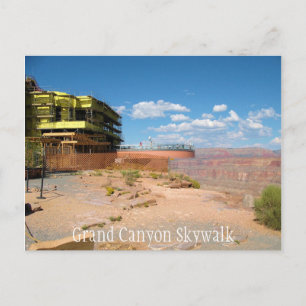 Grand Canyon Skywalk Postkarte