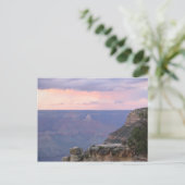 Grand Canyon Sonnenuntergang Postkarte (Stehend Vorderseite)