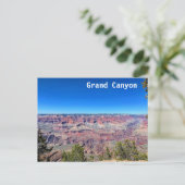 Grand Canyon South Rim Postkarte (Stehend Vorderseite)