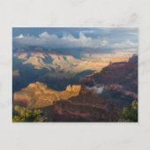 Grand Canyon South Rim von Powell Point Postkarte (Vorderseite)