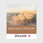 Grand Canyon Sticker, Nationalpark Decal Aufkleber (Blatt)