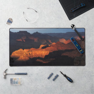 Grand Canyon Sunset Colors Landschaftlich Landscha Schreibtischunterlage