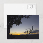 Grand Canyon Sunset Postcard 3 Postkarte (Vorne/Hinten)