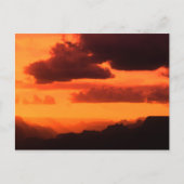 Grand Canyon Sunset Postkarte (Vorderseite)