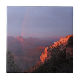 Grand Canyon Sunset Rainbow Fliese