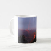 Grand Canyon Sunset Rainbow Kaffeetasse (Vorderseite Links)