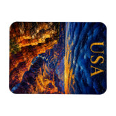 Grand Canyon Sunset Souvenier Magnet (Horizontal)