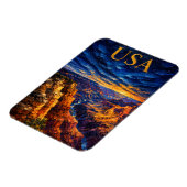Grand Canyon Sunset Souvenier Magnet (Linke Seite)