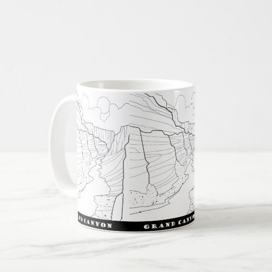 Grand Canyon Tasse (Vorderseite Links)