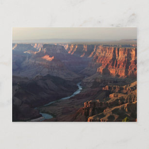Grand Canyon und Colorado River in Arizona Postkarte