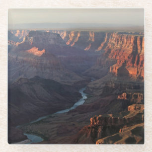 Grand Canyon und der Colorado in Arizona Glasuntersetzer
