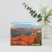 Grand Canyon USA Postkarte (Stehend Vorderseite)