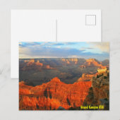 Grand Canyon USA Postkarte (Vorne/Hinten)