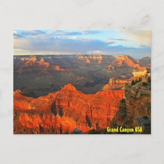 Grand Canyon USA Postkarte (Vorderseite)