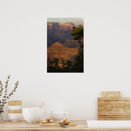 Grand Canyon View Poster (Küche)
