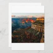 GRAND CANYON VIEWS AND VISTAS EINLADUNG (Vorne/Hinten)