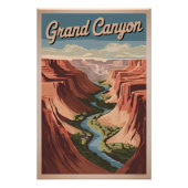 Grand Canyon Vintag Poster (Vorderseite)