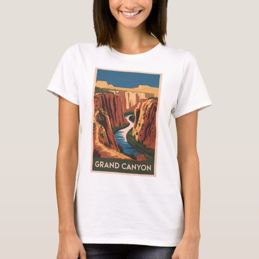 Grand Canyon Vintag T-Shirt (Vorderseite)