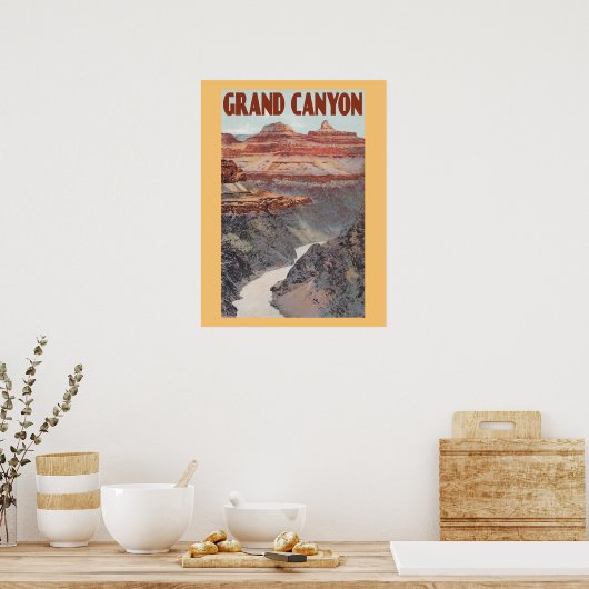 Grand Canyon Vintage Poster (Küche)