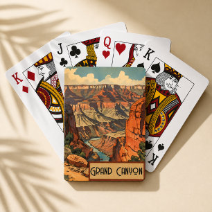 Grand Canyon Vintage Südwest-Landschaft Spielkarten