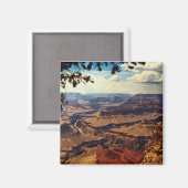 Grand Canyon Vista Magnet (Vorderseite/Rückseite)
