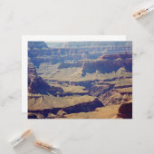 Grand Canyon Vistas Karte (Vorderseite/Rückseite Beispiel)