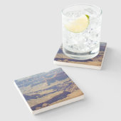 Grand Canyon Vistas Steinuntersetzer (Seitenansicht)