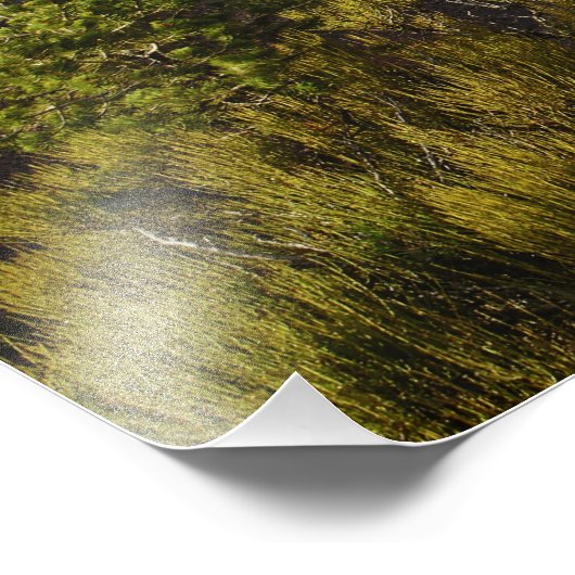 Grand Canyon vom südlichen Rand bei Sonnenuntergan Fotodruck (Ecke)