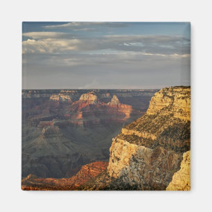 Grand Canyon vom südlichen Rand bei Sonnenuntergan Magnet