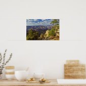 Grand Canyon vom südlichen Rand bei Sonnenuntergan Poster (Küche)
