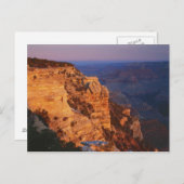Grand Canyon vom südlichen Rand, Grand Canyon Postkarte (Vorne/Hinten)