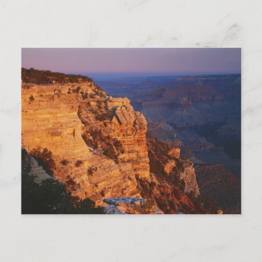 Grand Canyon vom südlichen Rand, Grand Canyon Postkarte (Vorderseite)