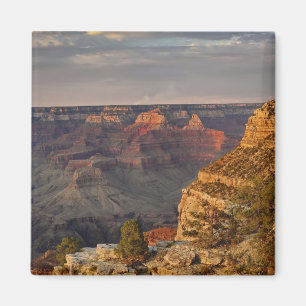 Grand Canyon vom Südrand bei Sonnenuntergang, 2 Magnet