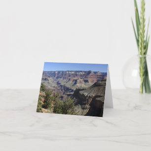Grand Canyon von der Nordkante Karte