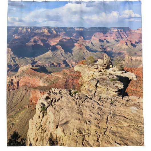 Grand Canyon von oben Duschvorhang (Vorderseite)