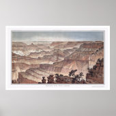 Grand Canyon von Pt. Sublime von Dutton 1882C Poster (Vorne)