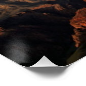 Grand Canyon von South Rim in Arizona Poster (Ecke)