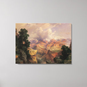 Grand Canyon von Thomas Moran, Vintag Landschaft Leinwanddruck