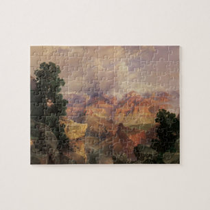 Grand Canyon von Thomas Moran, Vintage Landschaft Puzzle
