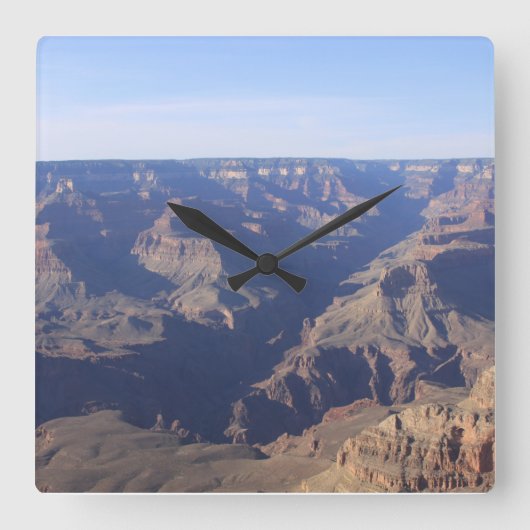 Grand Canyon Wall Clock Quadratische Wanduhr (Vorderseite)