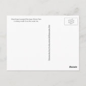 Grand Canyon, Wellsboro Pa Postkarte (Rückseite)