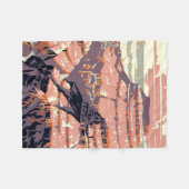 Grand Canyon Western Graphic Art American Fleecedecke (Vorderseite (Horizontal))