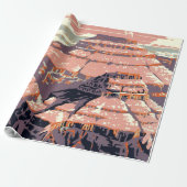 Grand Canyon Western Graphic Art American Geschenkpapier (Ungerollt)
