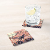 Grand Canyon Western Graphic Art American Rechteckiger Pappuntersetzer (Vor Ort)