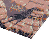 Grand Canyon Western Graphic Art American Schneidebrett (Ecke)